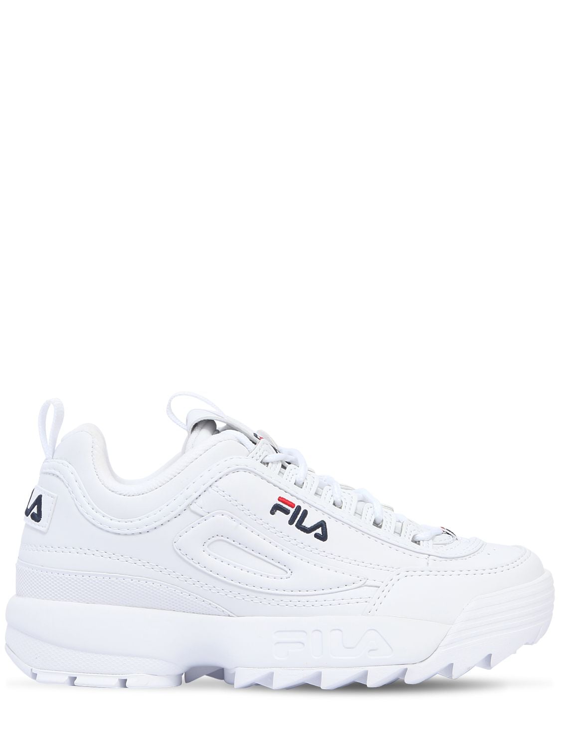 Fila Disruptor Platform Sneakers In White | ModeSens