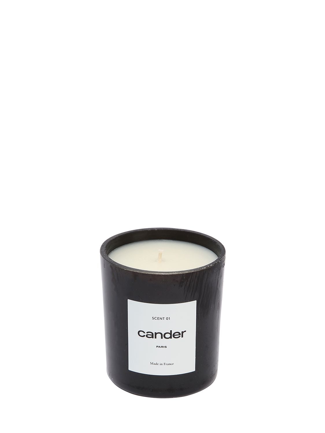 Cander Paris Scent 01 Candle In Black