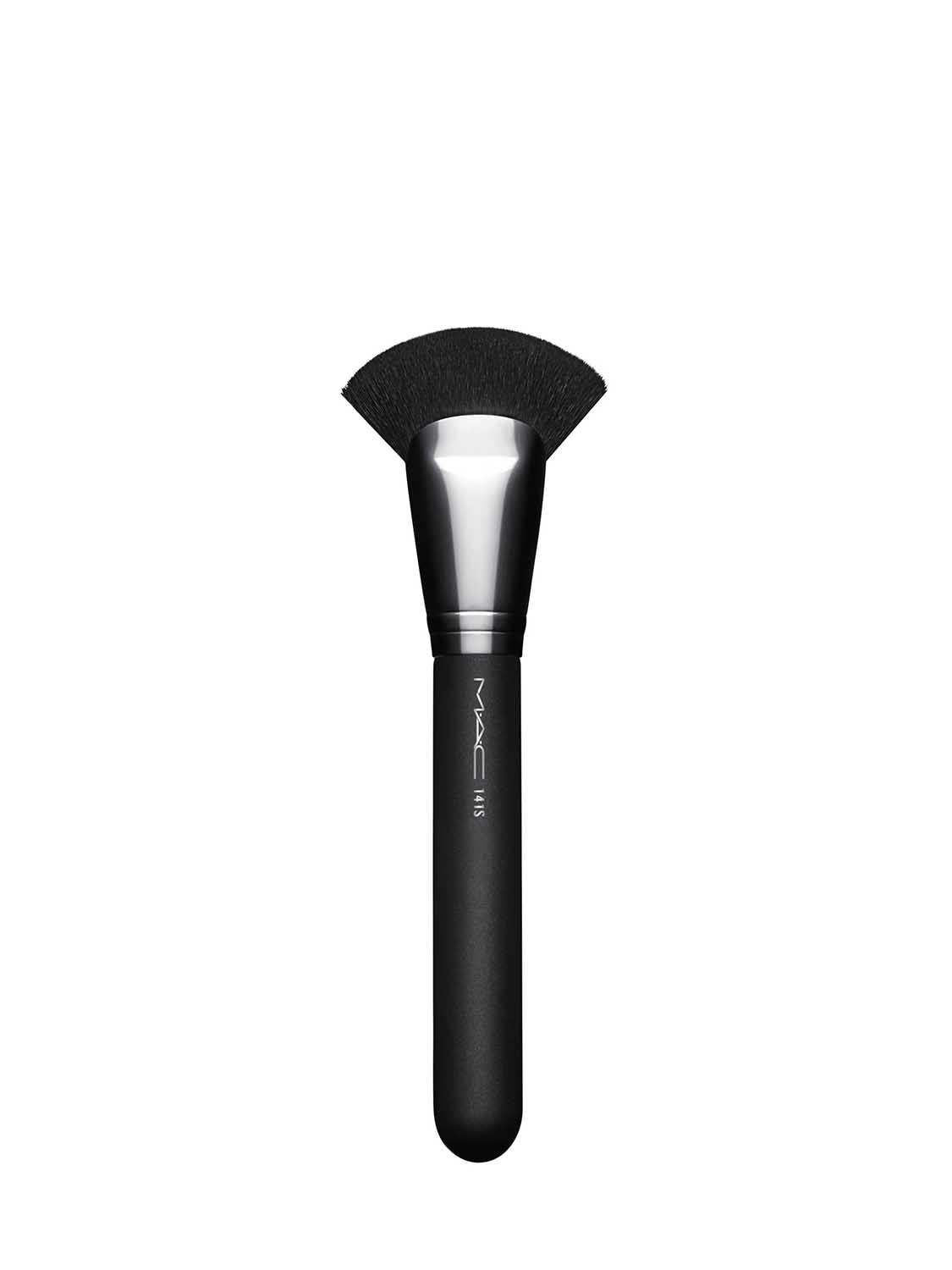 fan makeup brush