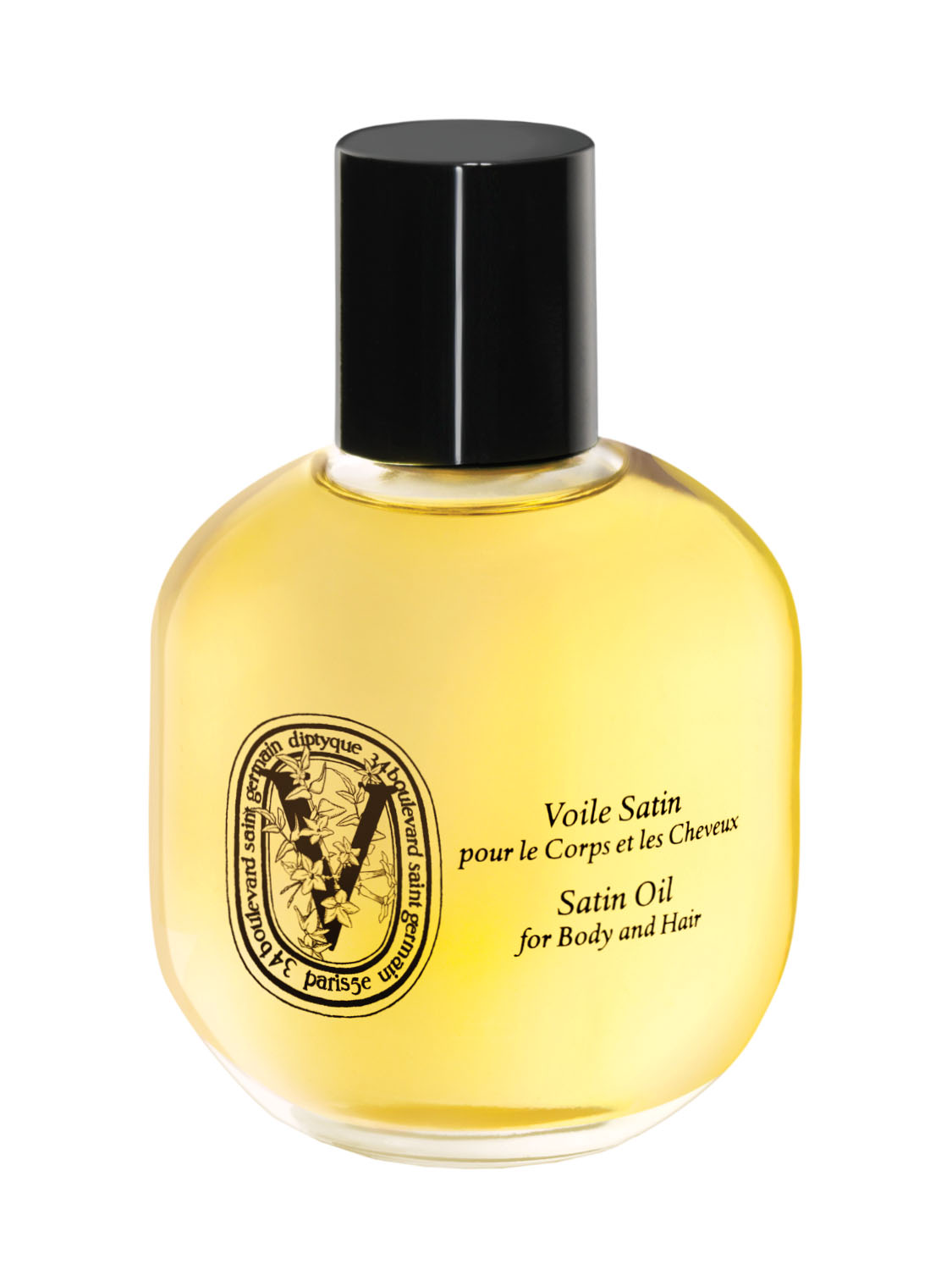 100ml Satin Oil For Body & Hair