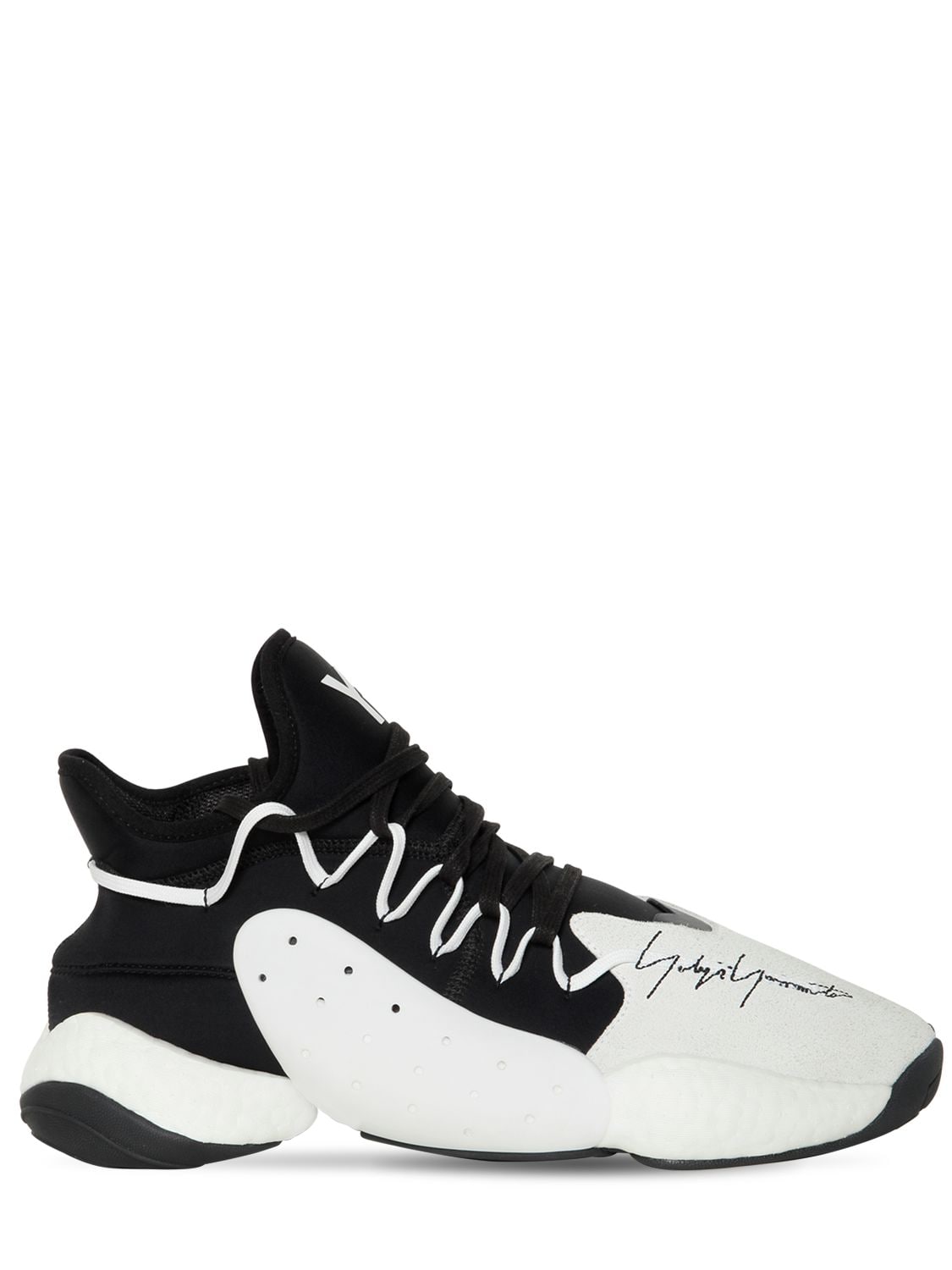 Y-3 BYW BASKETBALL BOOST trainers,68I0EI009-V0hJVEUvQkxBQ0s1