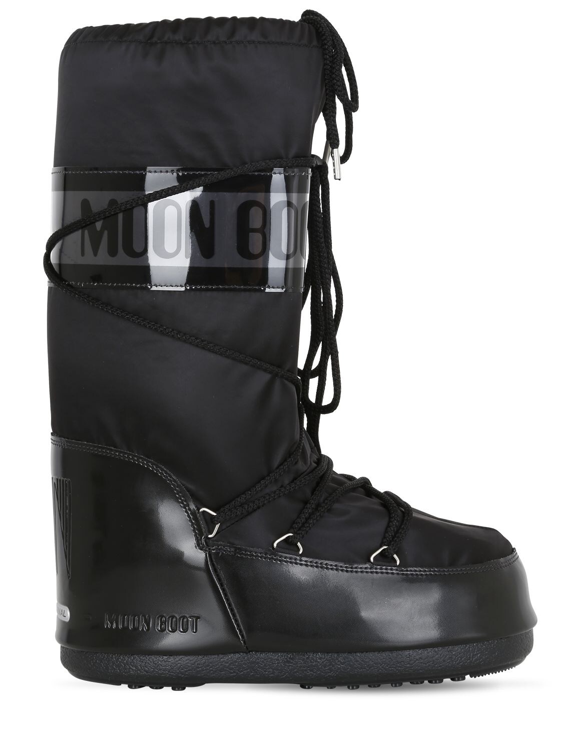 Moon Boot Glance Nylon Boots In Black