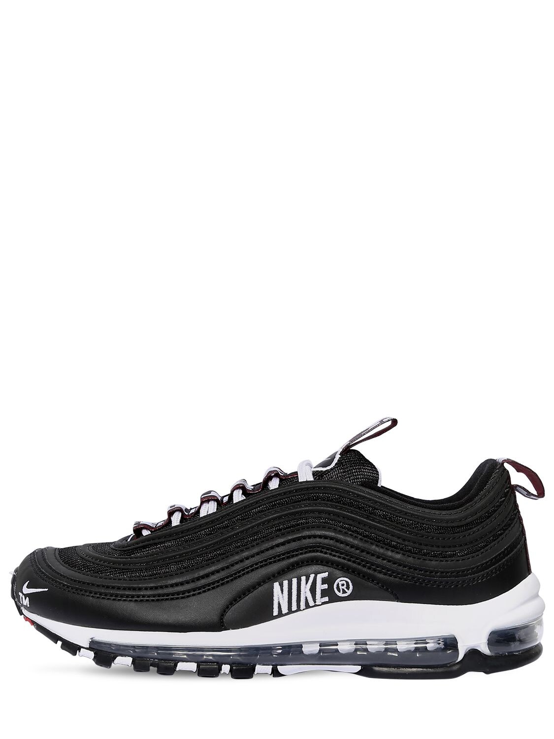 Nike Air Max 97 Premium Sneakers In Black