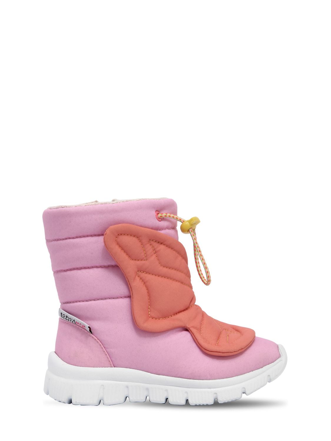 Sophia Webster Kids' Nevah Nylon Snow Boots In Pink