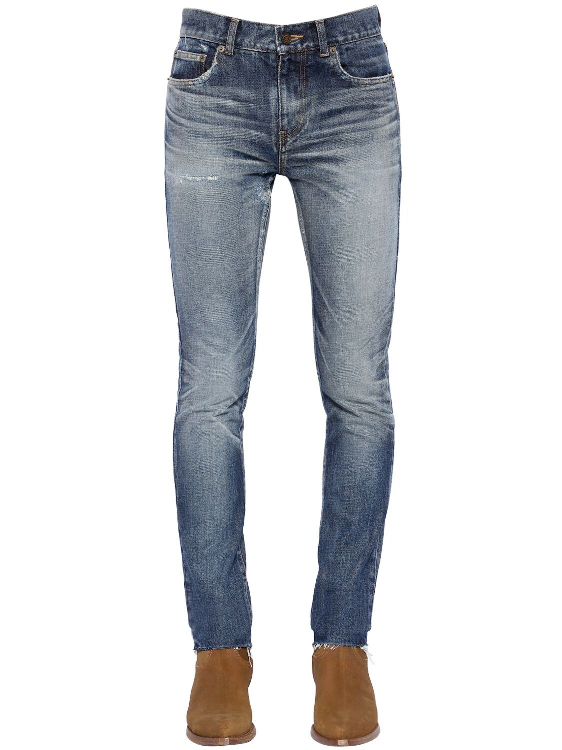 low rise denim jeans