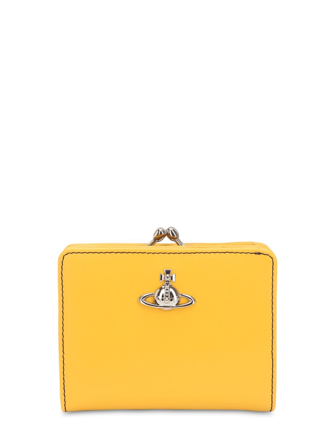 Vivienne Westwood Matilda Leather Wallet In Yellow | ModeSens