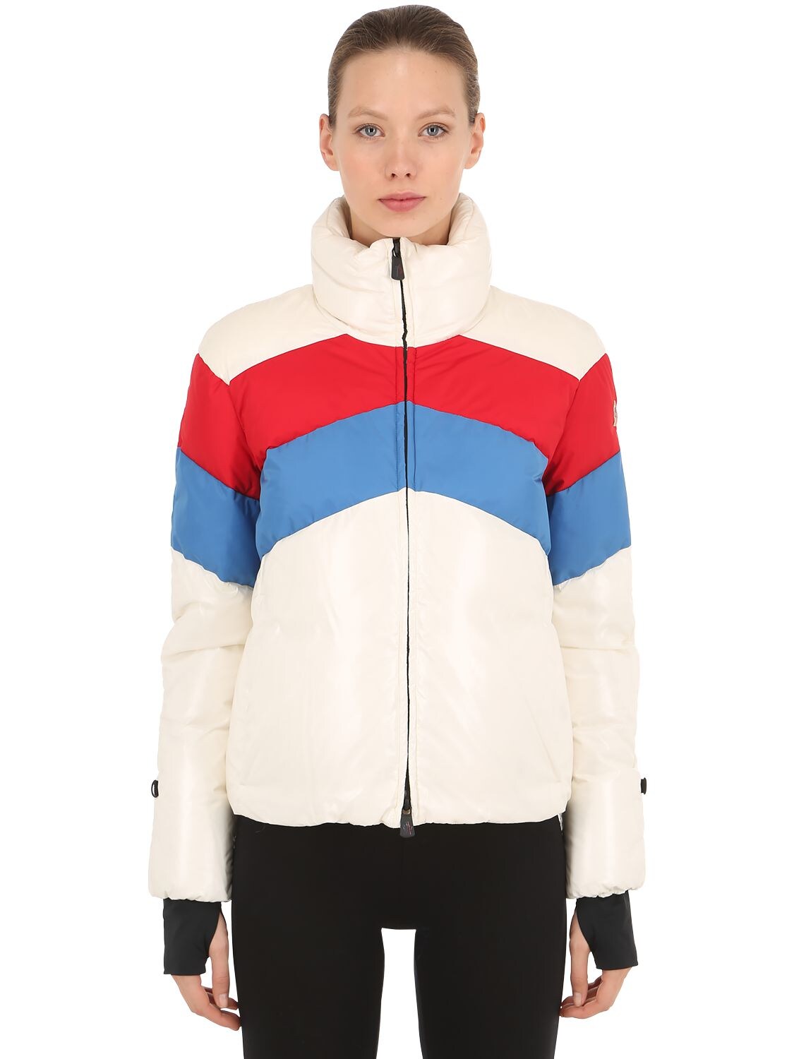 MONCLER LAMAR NYLON LAQUÉ DOWN JACKET,68I4XY008-MDC00