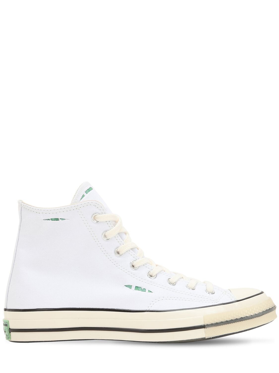 Converse X Dr.woo Dr. Woo Chuck Taylor 70 Hi Top Sneakers In White/green