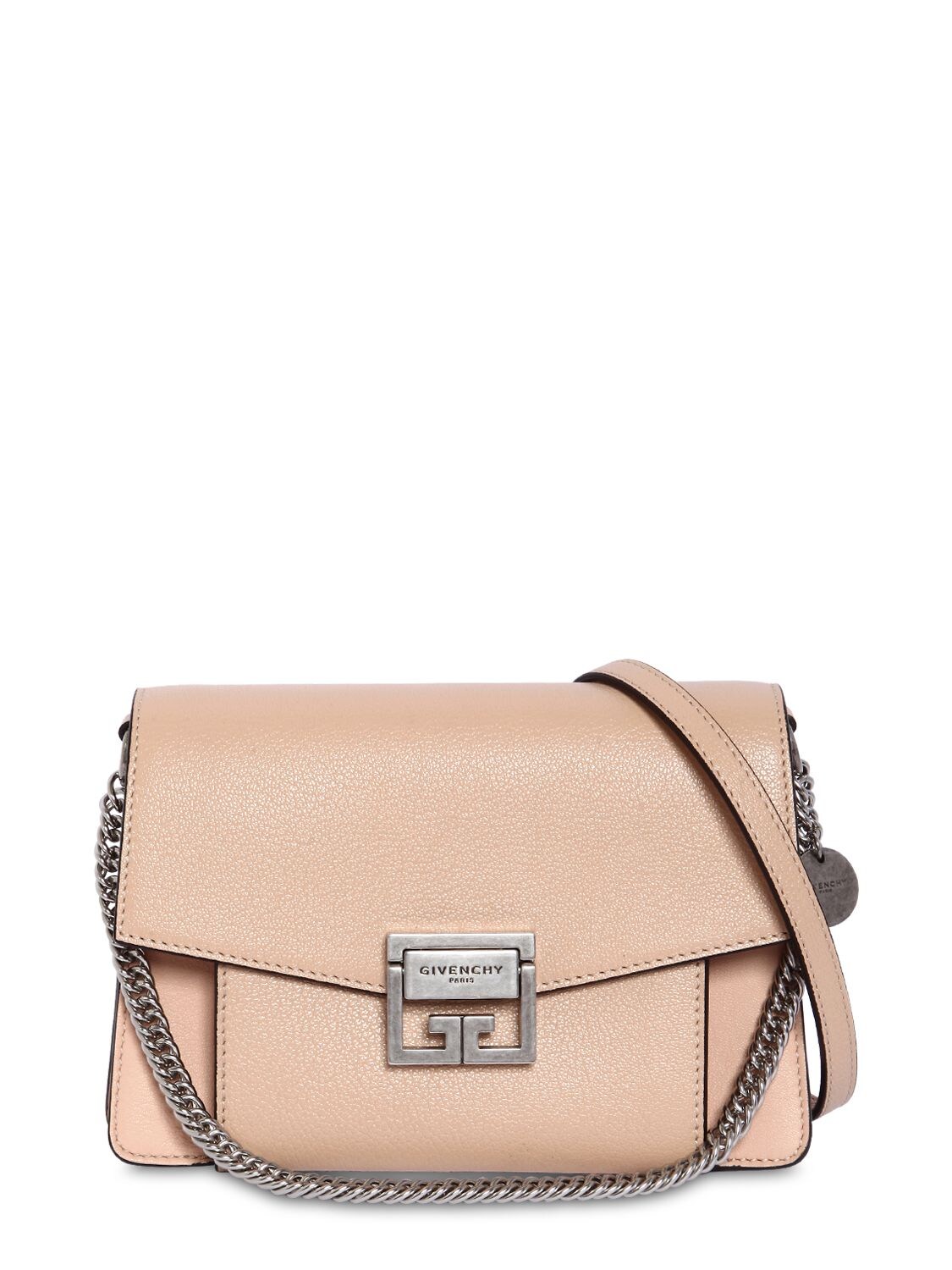 GIVENCHY SMALL GV3 GRAINED LEATHER SHOULDER BAG,68IA5P003-Mjcy0