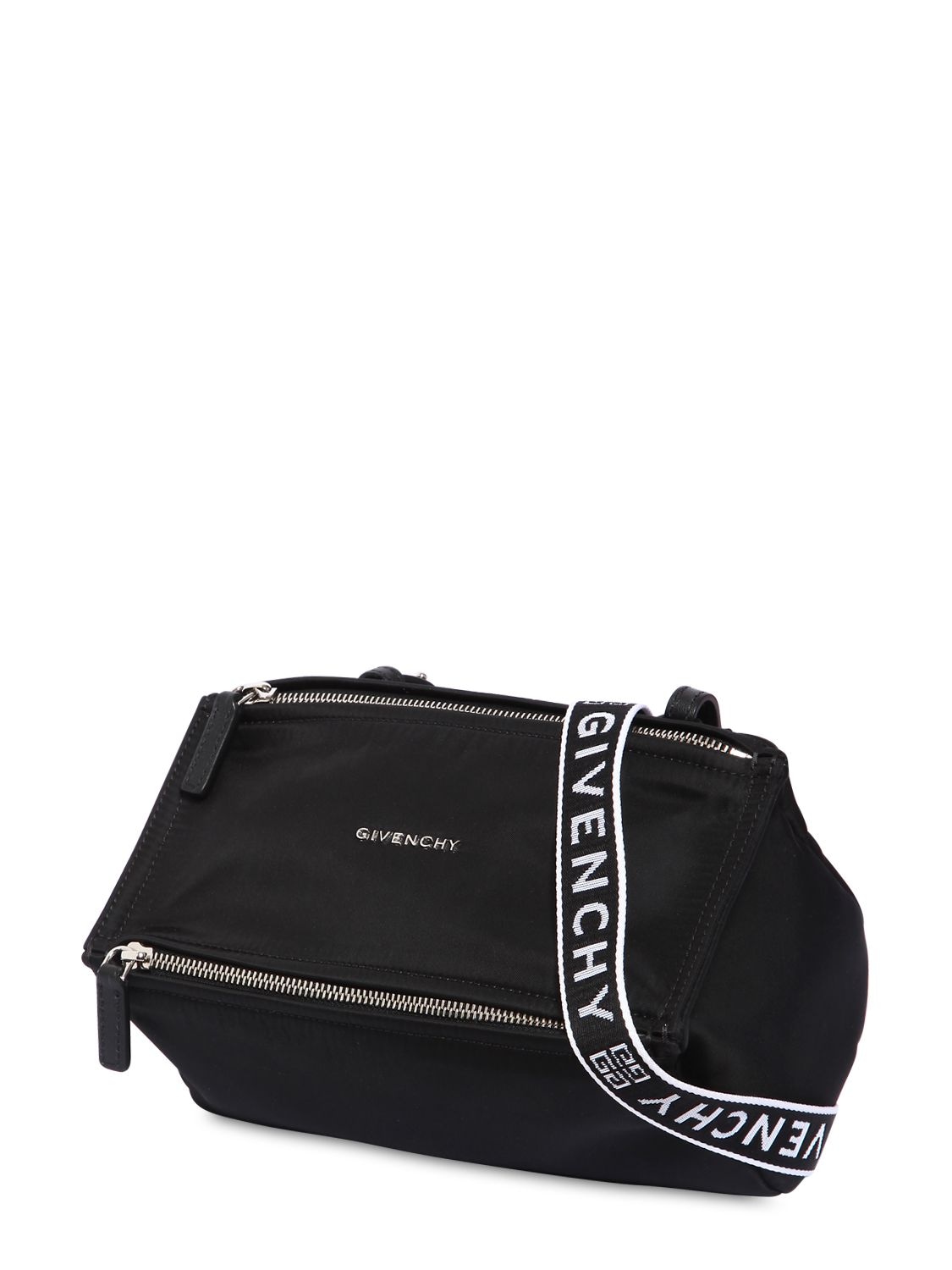 Givenchy Mini Pandora Nylon Bag W/ Logo 