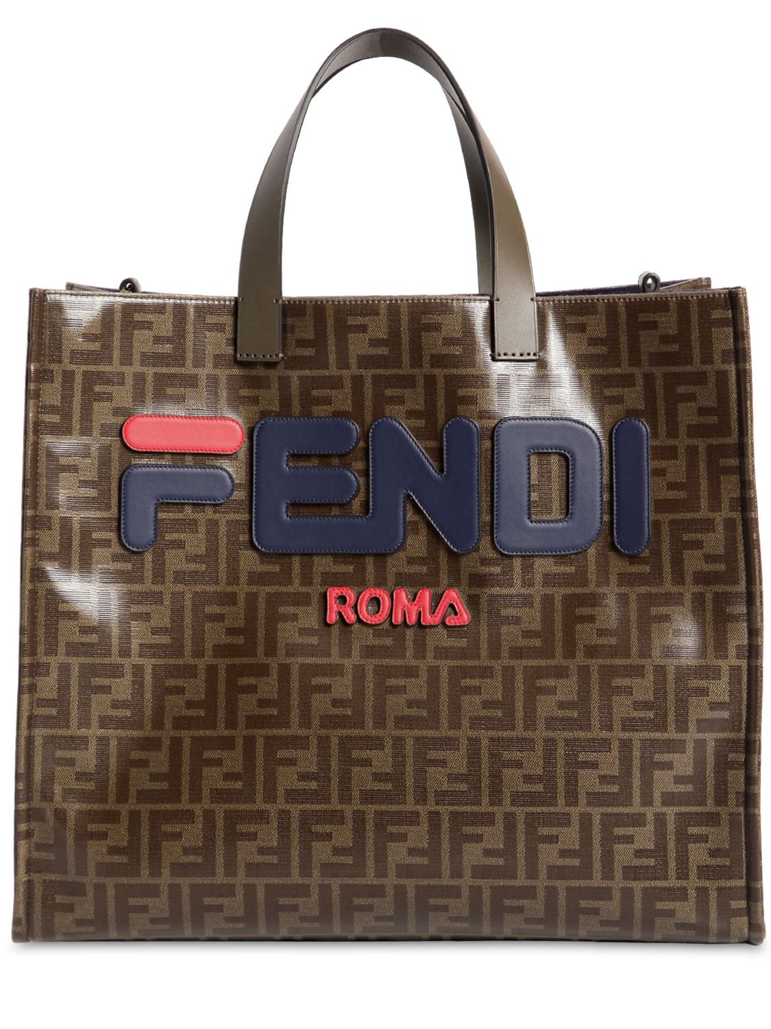 FENDI MANIA logo printed travel bag - Coated canvas - Brand new