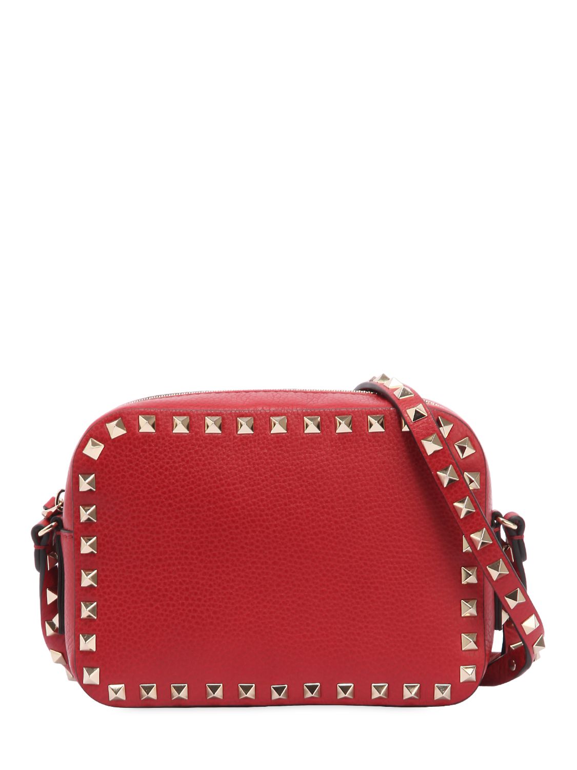 ROCKSTUD レザーカメラバッグ