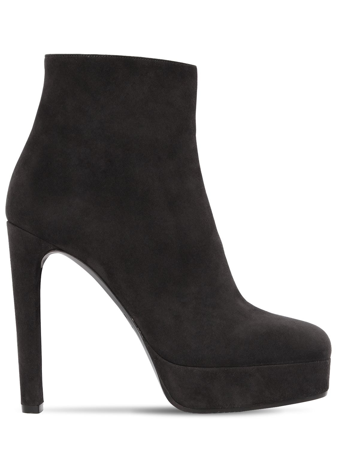 CASADEI 120MM SUEDE ANKLE BOOTS,68IAIM013-MDQZ0