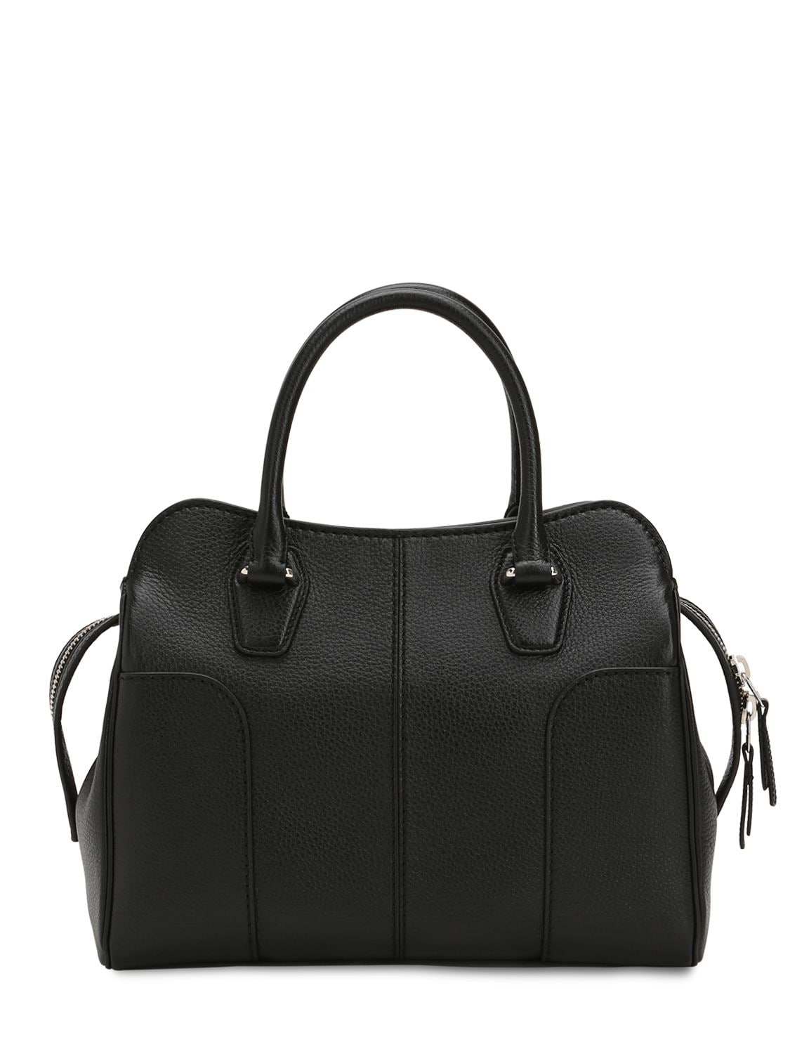 Tod's Sella Soft Top Handle Bag In Black