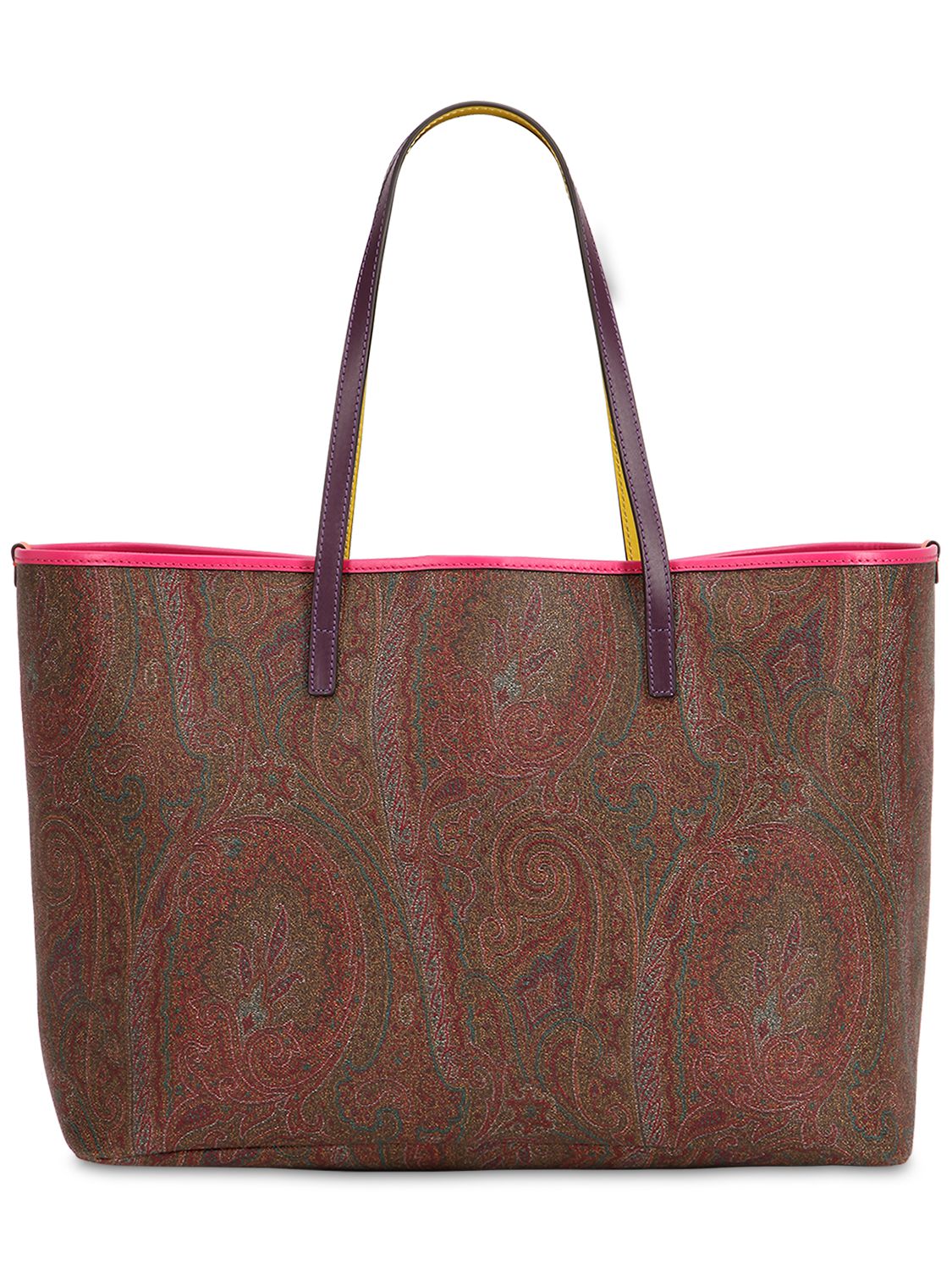 Tote Aus Beschichteter Baumwolle Mit Pouch