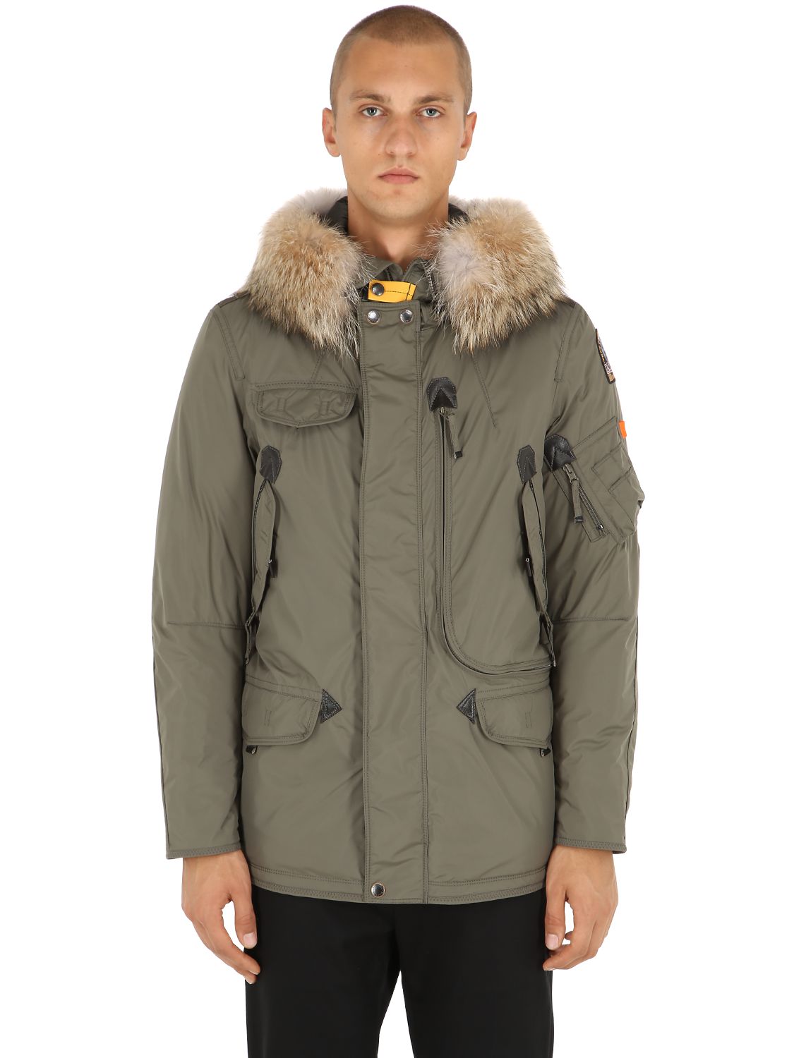 PARAJUMPERS RIGHT HAND MASTERLIGHT DOWN JACKET W/FUR