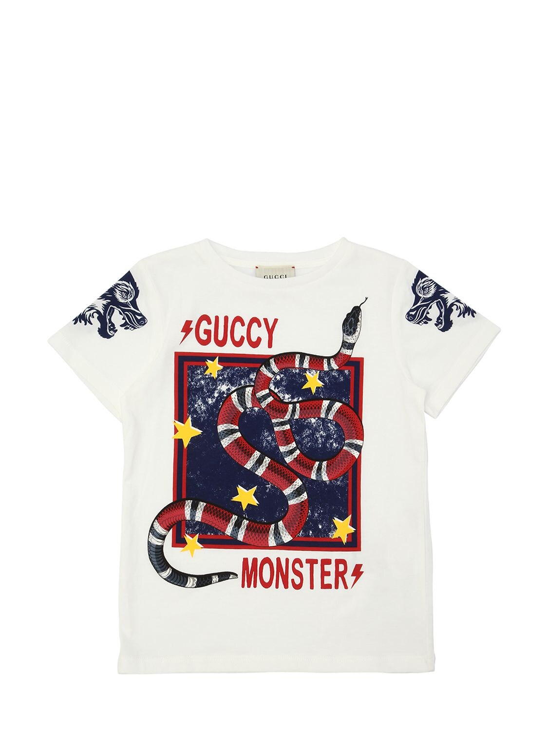 gucci snake logo t shirt