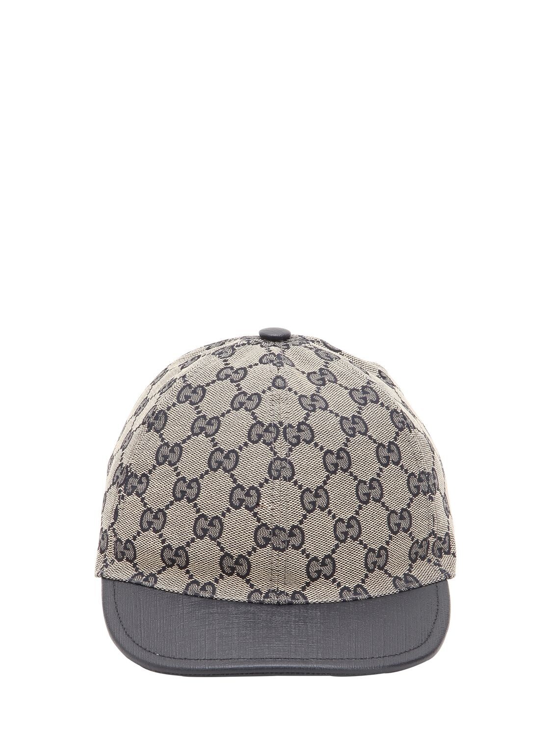 GUCCI GG SUPREME COTTON BLEND TRUCKER HAT,68IFHA034-NDA3NQ2