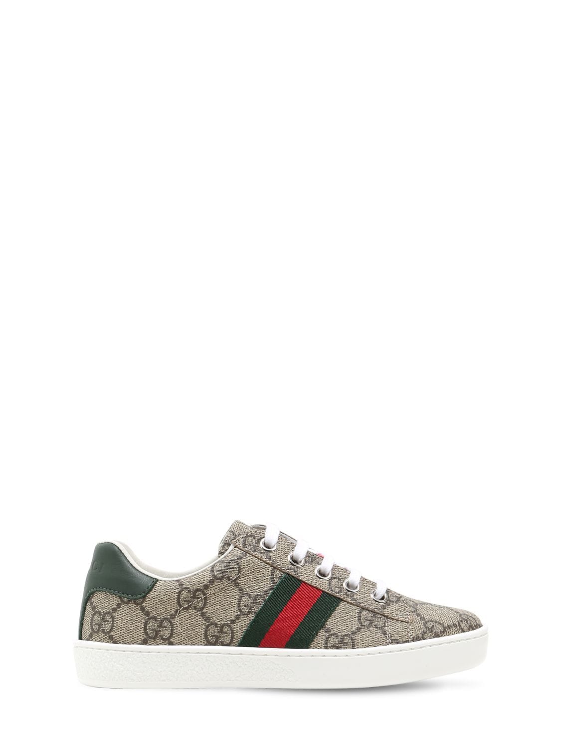 GUCCI GG SUPREME CANVAS trainers,68IFHB005-OTC5OA2