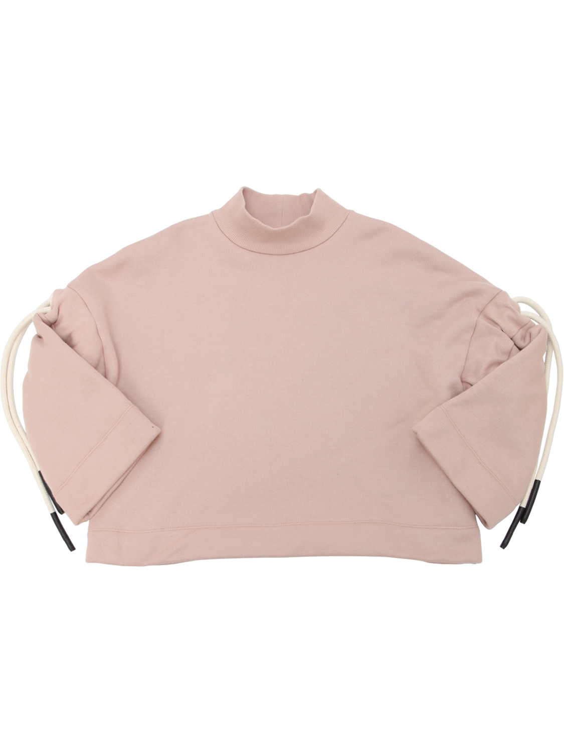 Baumwollsweatshirt Mit Kordelzug