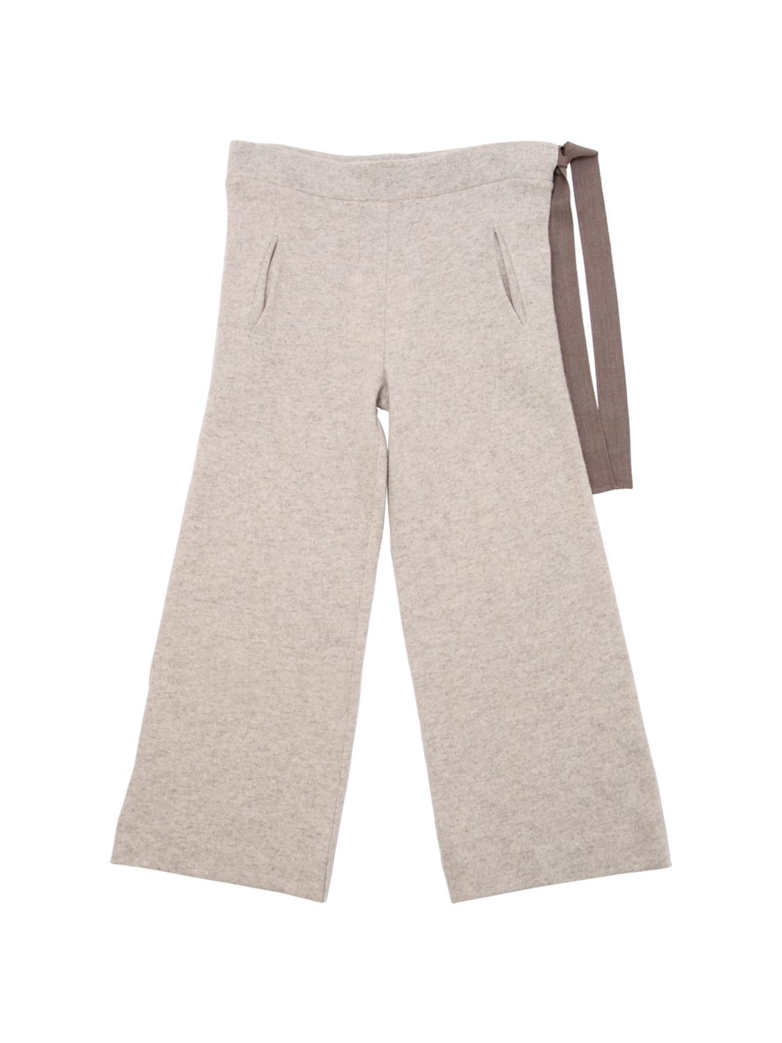 Hose Aus Wollstrick Mit Kordelzug
