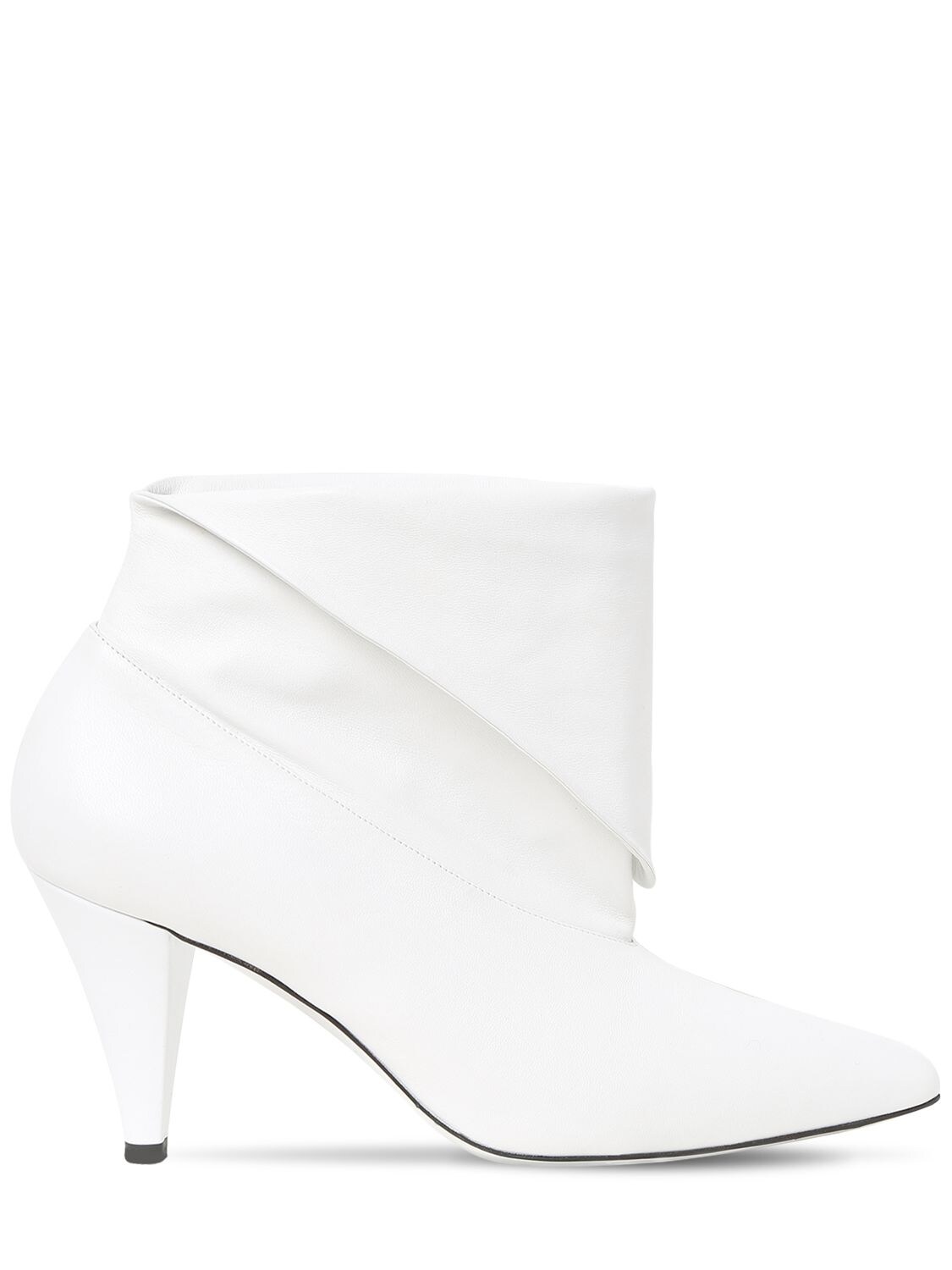 GIVENCHY 80MM LEATHER ANKLE BOOTS,68IG59001-MTAw0