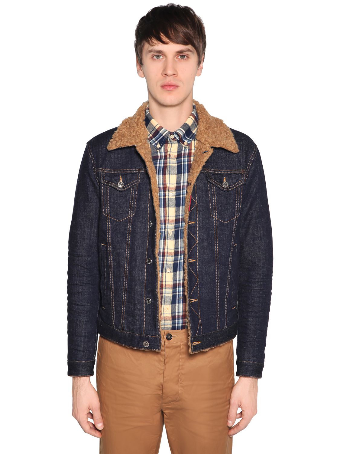 コットンデニムジャケット