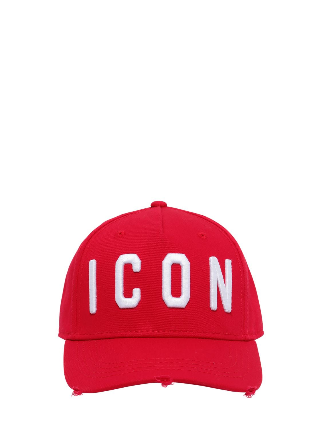 DSQUARED2 ICON COTTON CANVAS BASEBALL HAT,67IG7F004-TTA2OA2