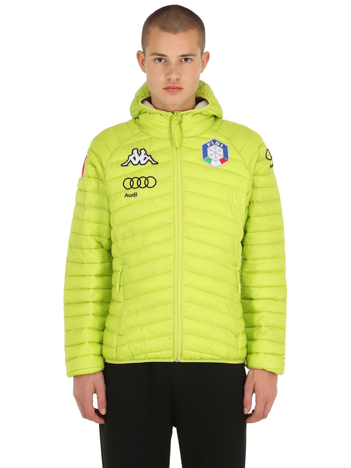 paling Gevangenisstraf bronzen Kappa Fisi Italian Ski Team Primaloft Jacket In Green Lime | ModeSens