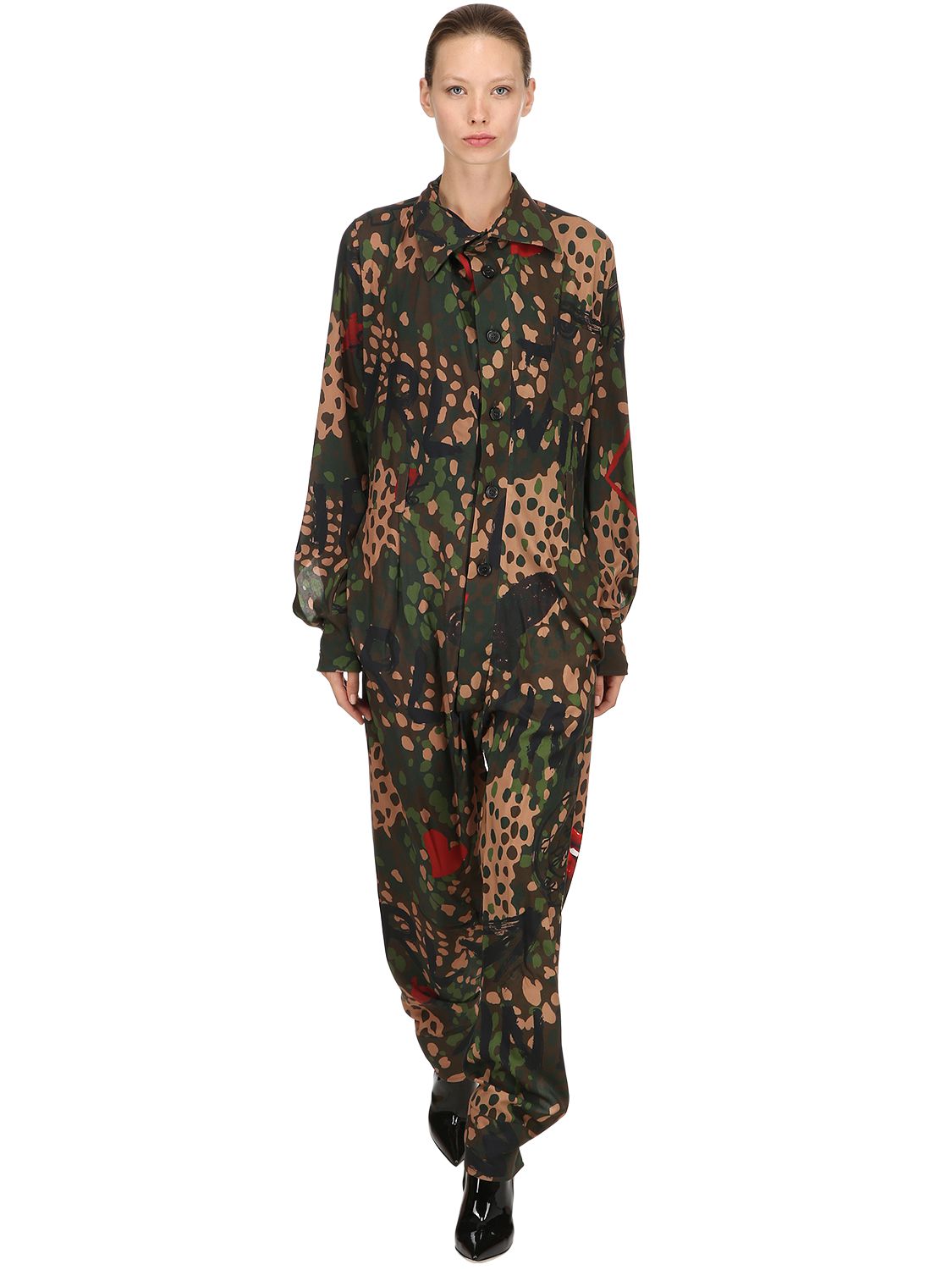 Alcoholic Satin Jumpsuit