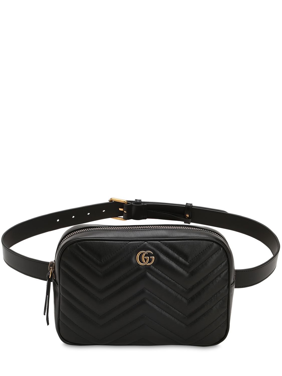 GUCCI GG MARMONT 2.0 QUILTED LEATHER BELT PACK,68IH0L031-MTAwMA2
