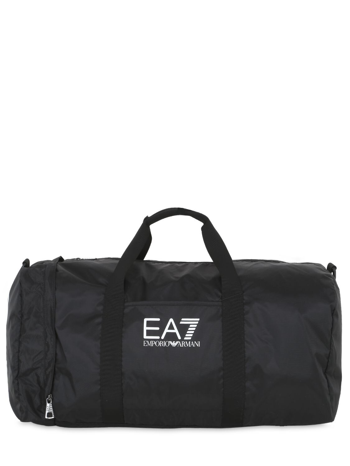 Ea7 Emporio Armani Train Prime Gym Bag W/ Shoe Compartment In Black ...
