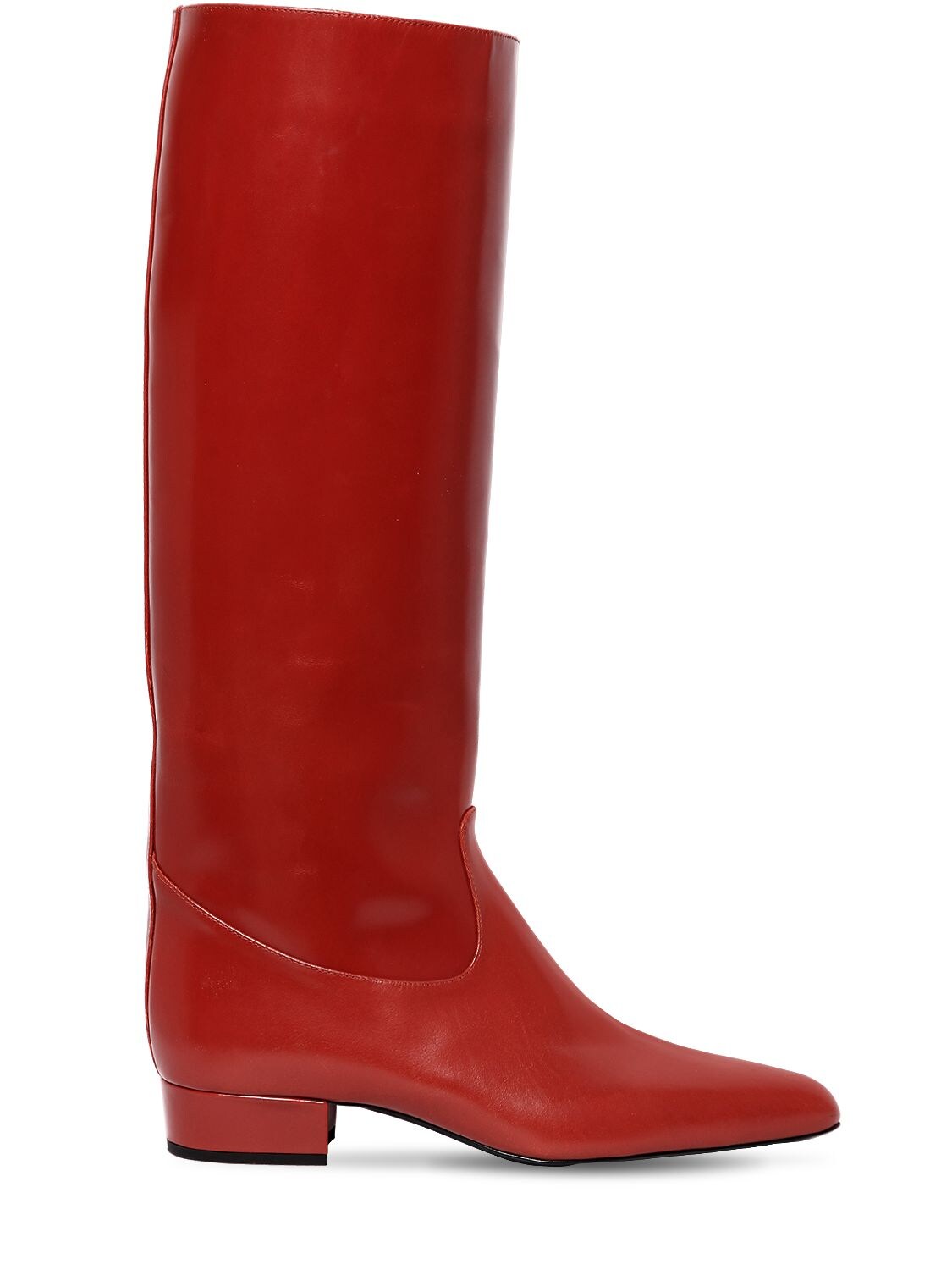 red tall boots for sale