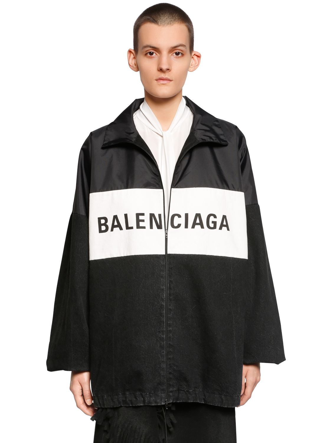 balenciaga shell jacket