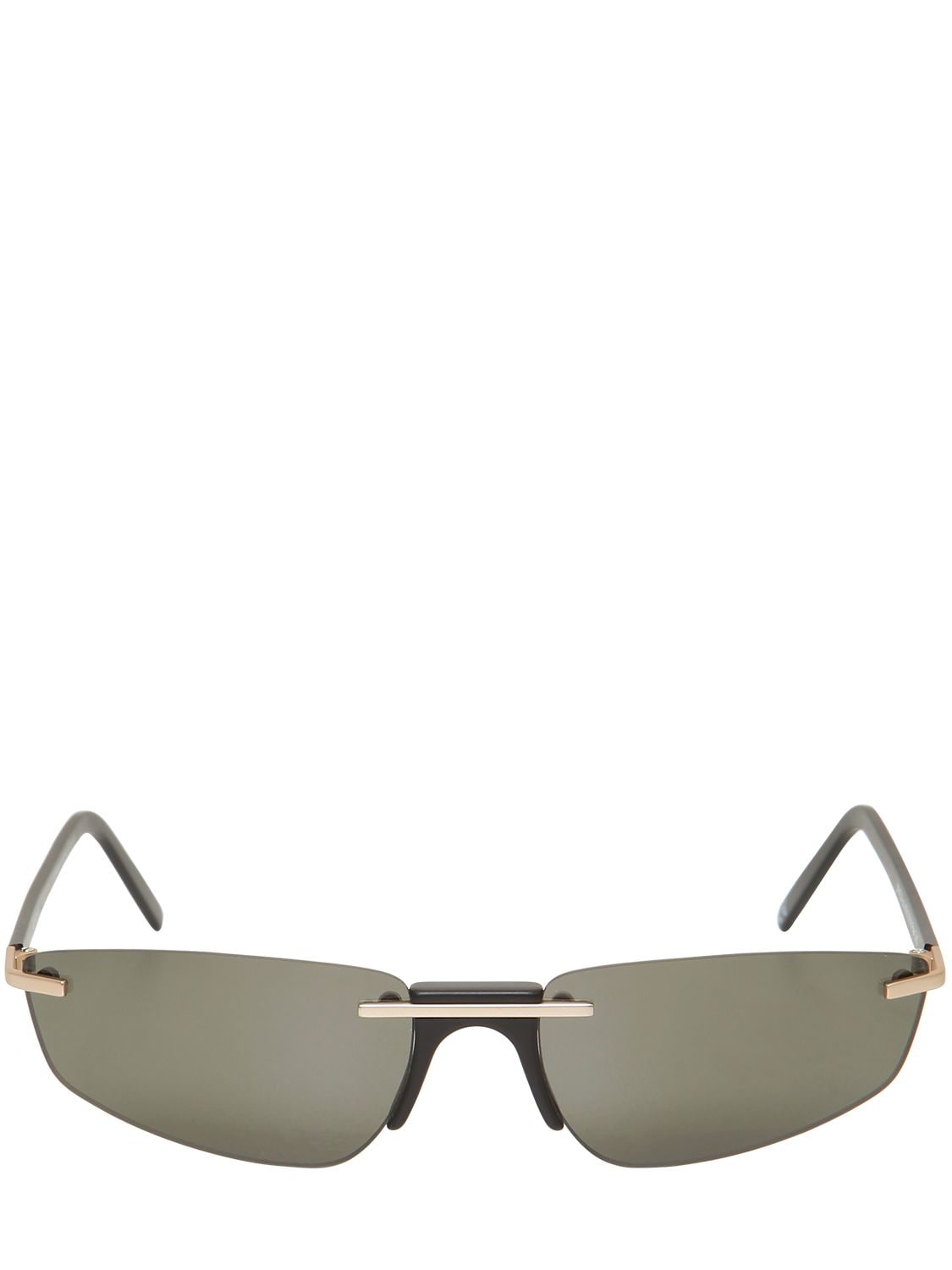 Andy Wolf Ophelia Frameless Sunglasses In Black