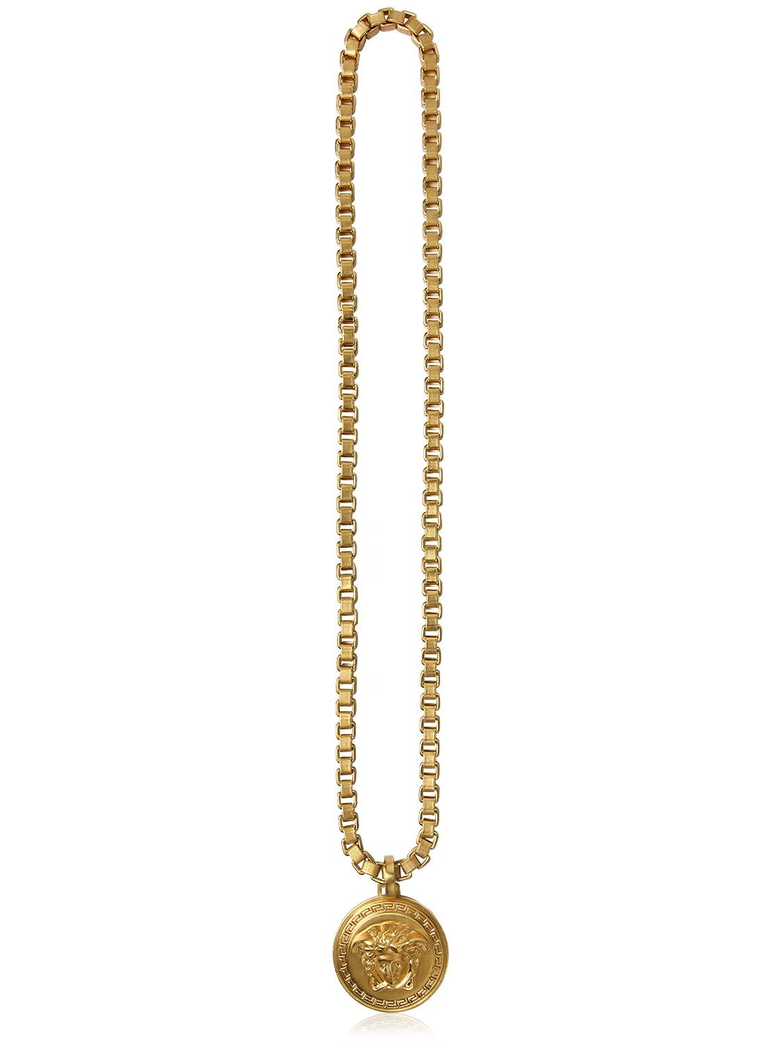 Versace Medusa Chunky Chain Necklace In Gold