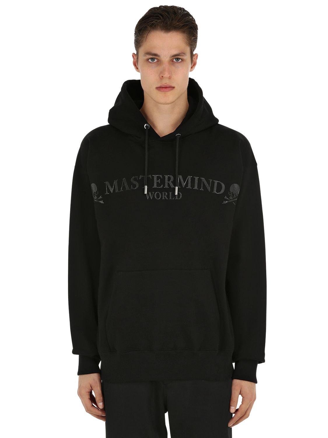 Mastermind Japan Skull Printed Sweatshirt Hoodie In Black