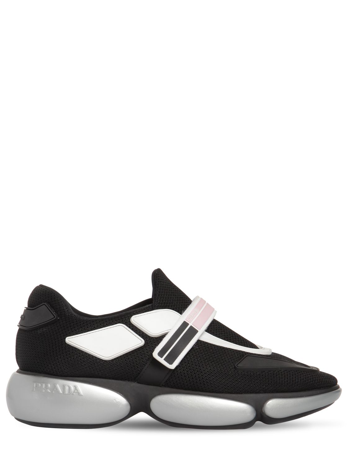 30mm Hohe Riemensneakers Aus Mesh "cloudbust"