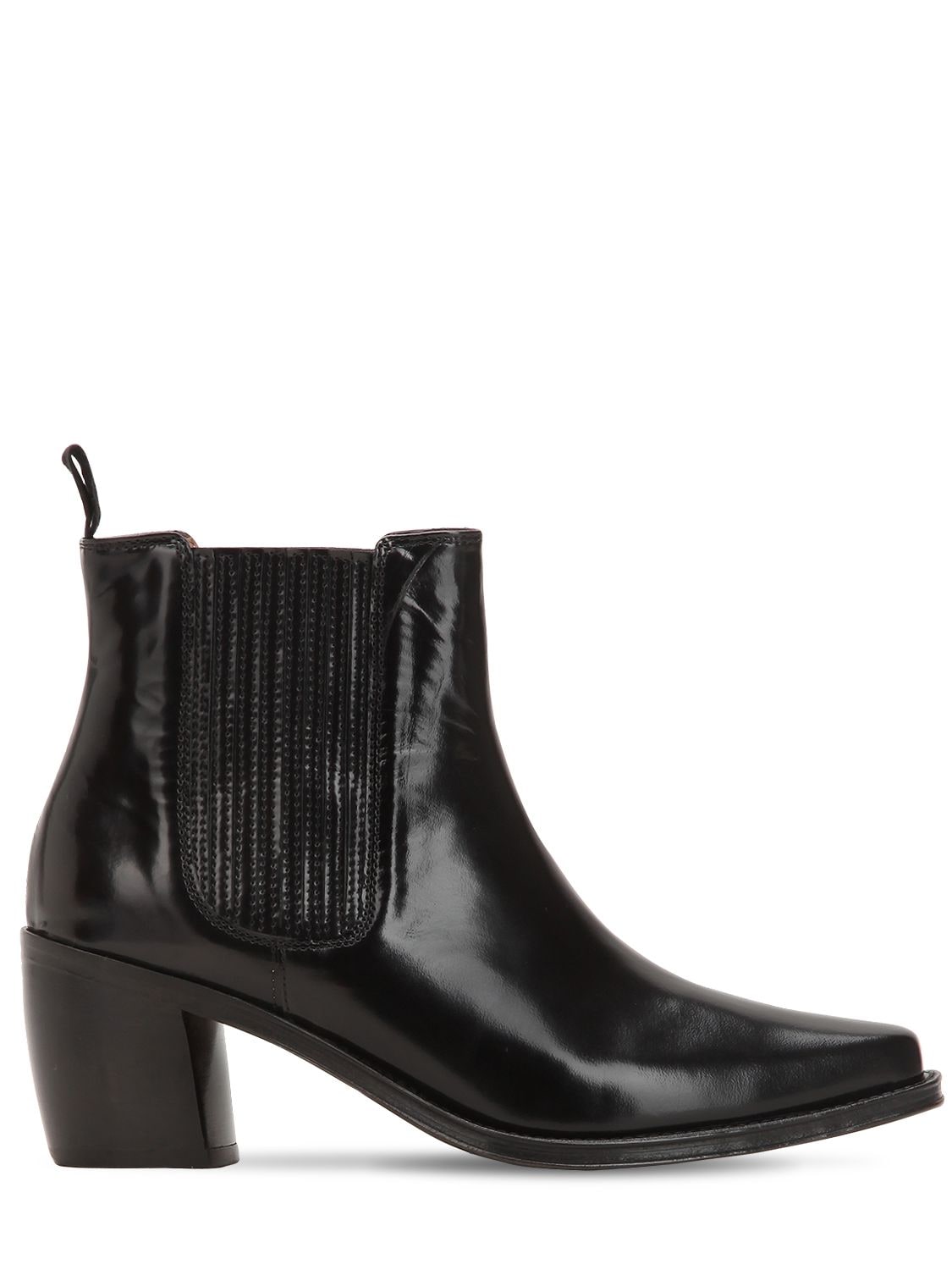 Alexa Chung 70MM LEATHER ANKLE BOOTS