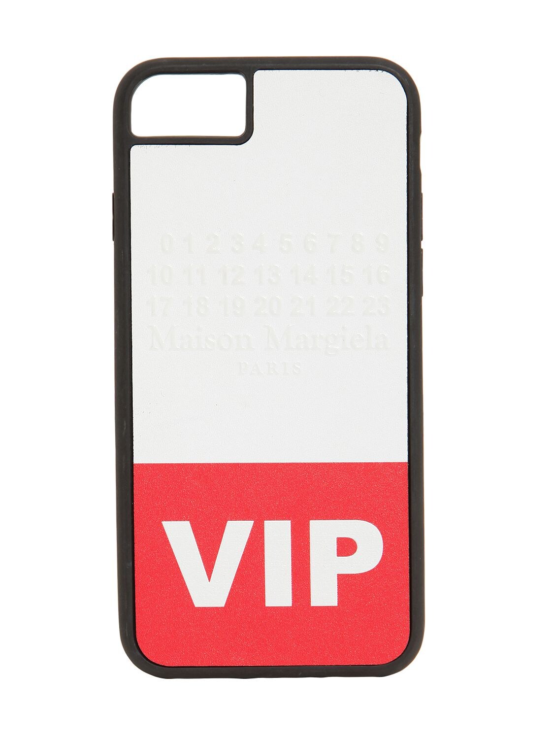 Maison Margiela Vip Iphone 8 Cover In White,red