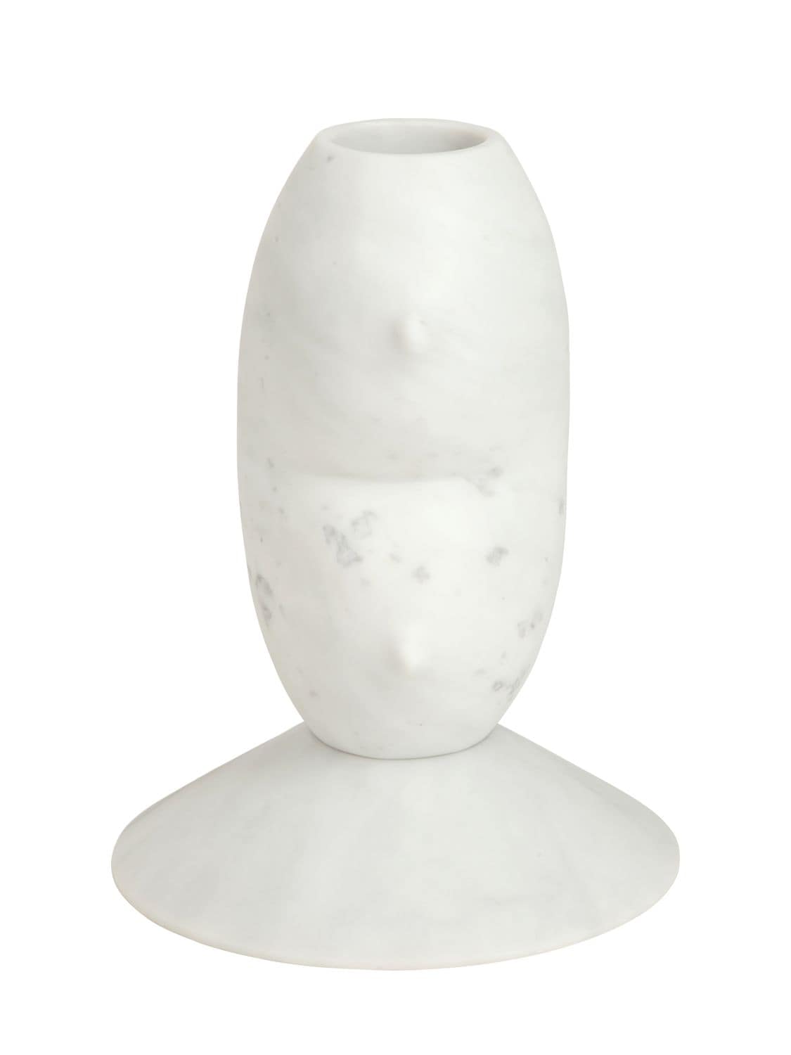 Shop Bloc Studios Clelia Marble Vase In White