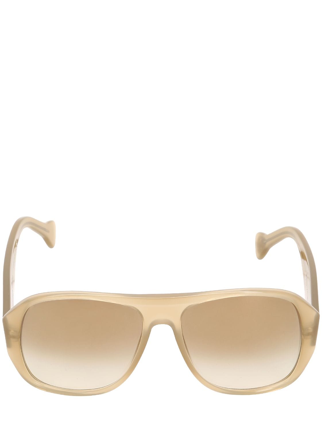 Saturnino Eyewear Isaak 2 Acetate Sunglasses In Beige
