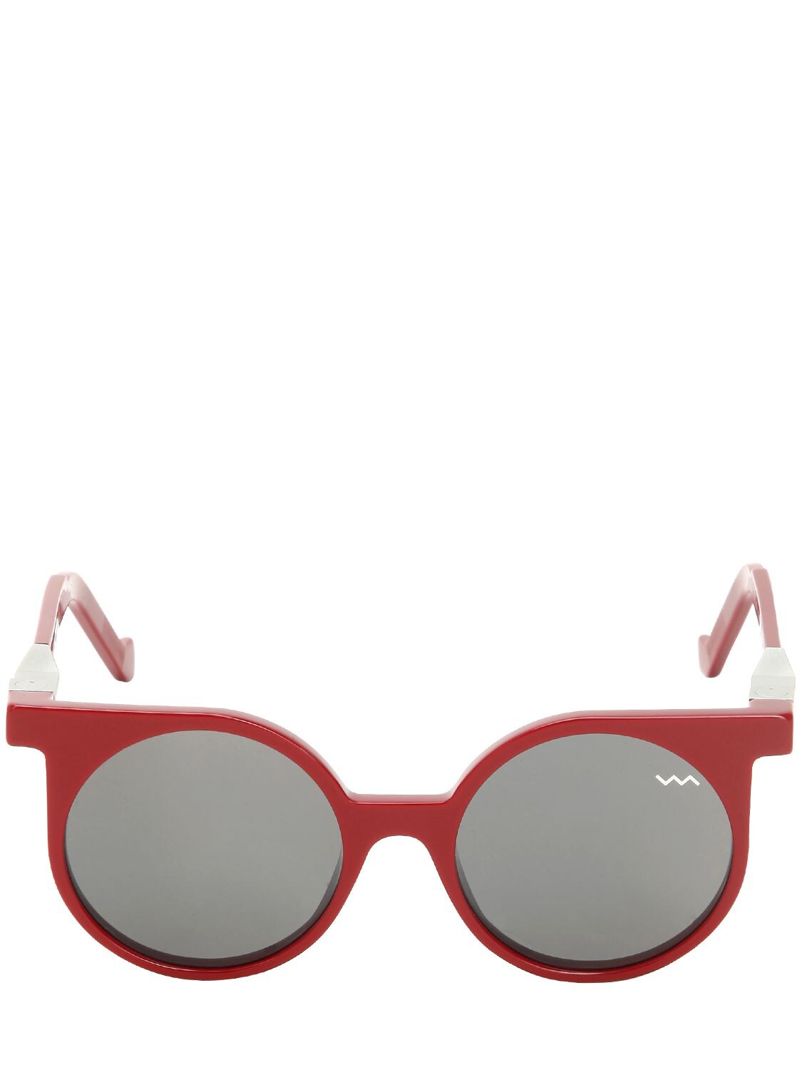 Vava Round Frame Sunglasses In Red