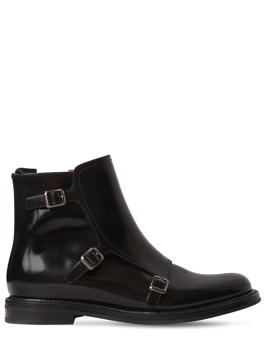 CHURCH'S 20MM AMELIA BUCKLED LEATHER BOOTS,68IW2P006-RjBBQUI1