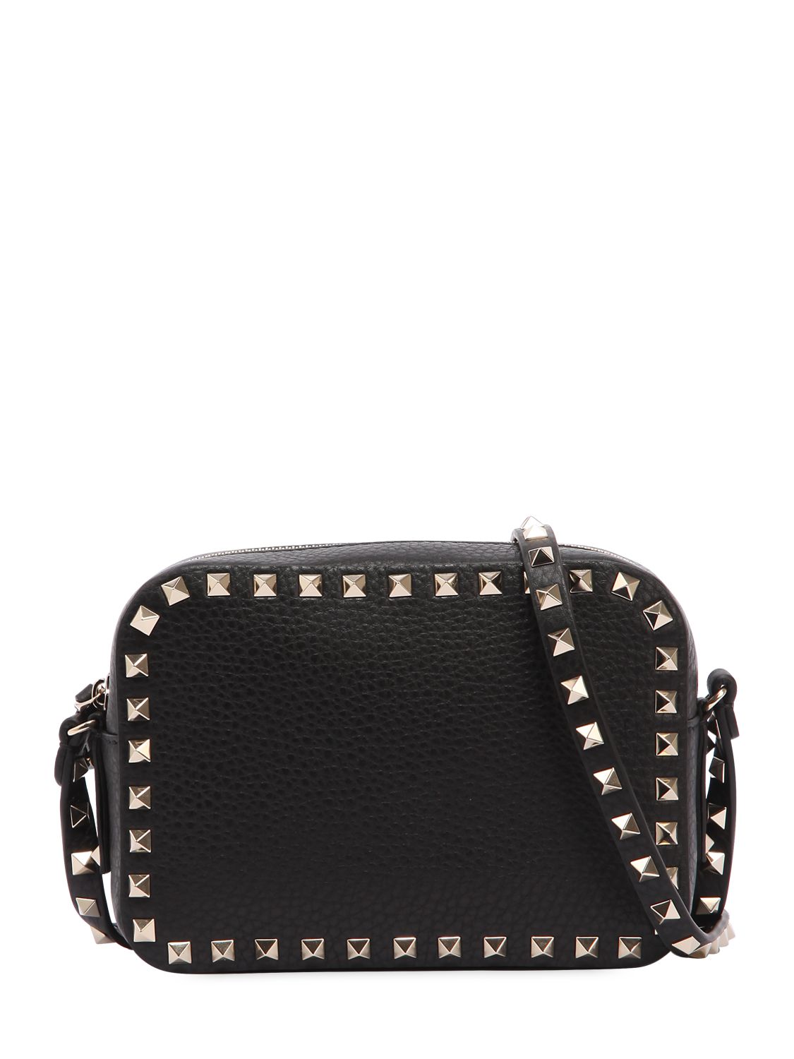 ROCKSTUD レザーカメラバッグ