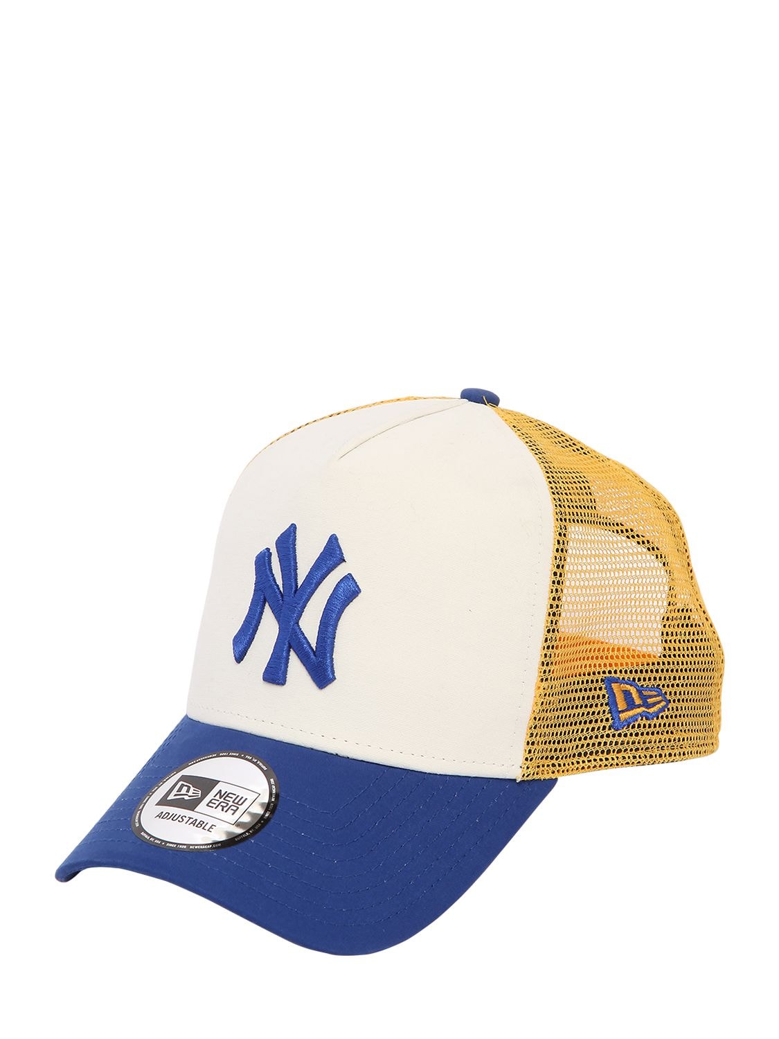 New Era New York Yankees Trucker Hat In White