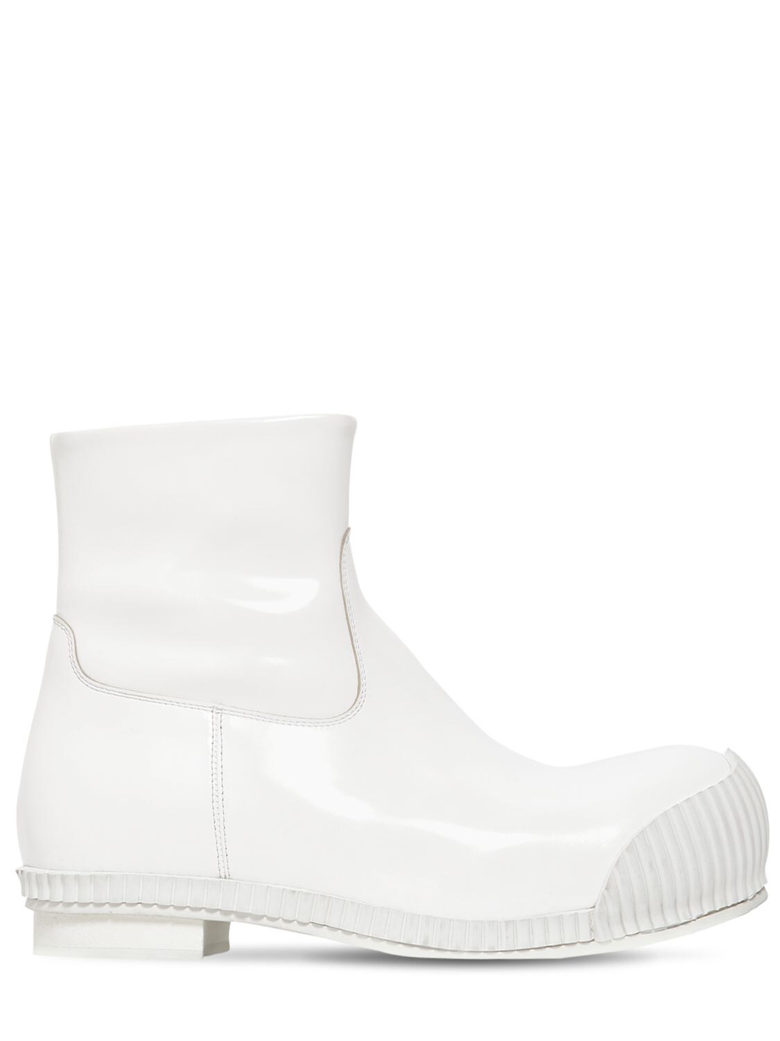 Calvin Klein 205w39nyc Dense 50 Calf Leather Fireman Boot In White |  ModeSens