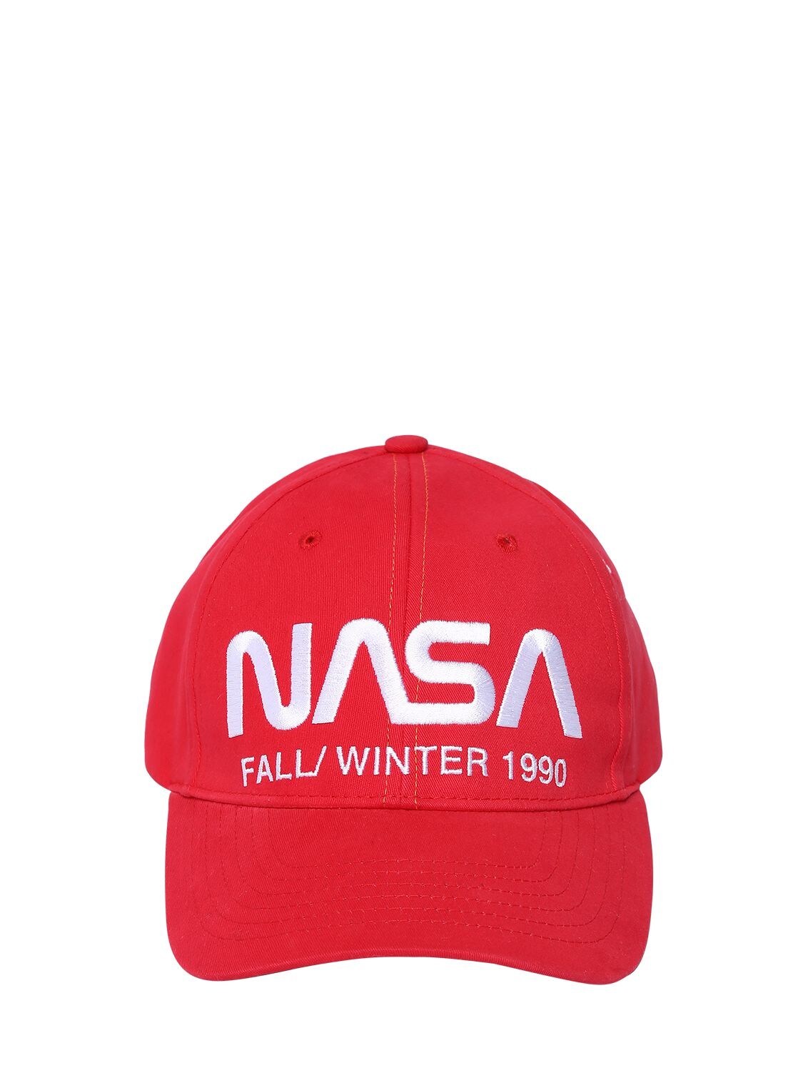 HERON PRESTON "NASA"刺绣纯棉棒球帽,68IWHP023-MJAWMQ2