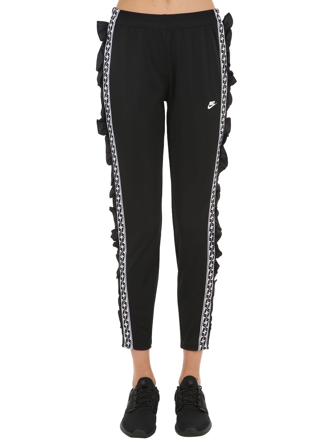 nike poly taped track pants