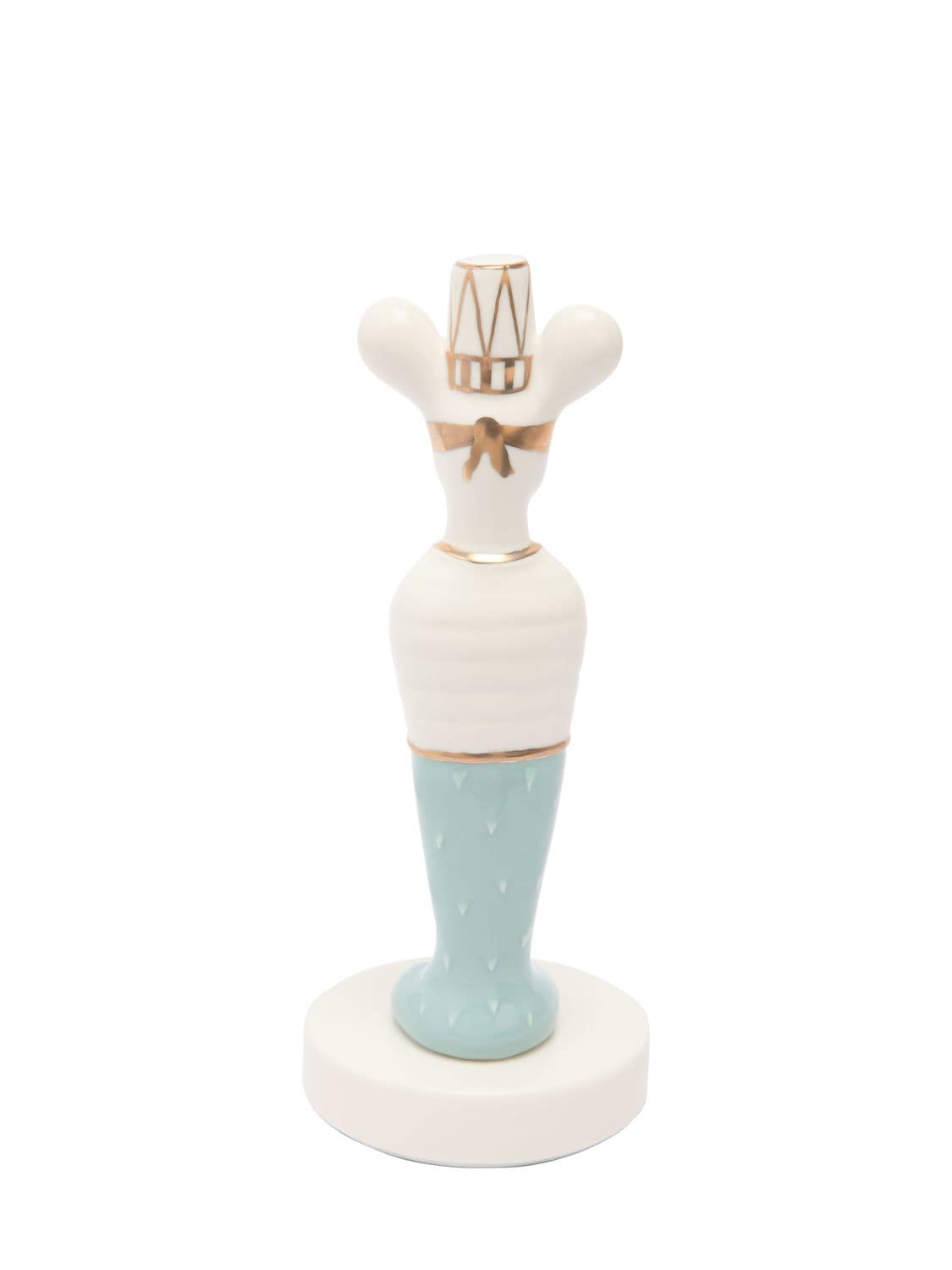 Shop Bosa Tolo Ceramic Figurine In White,blue